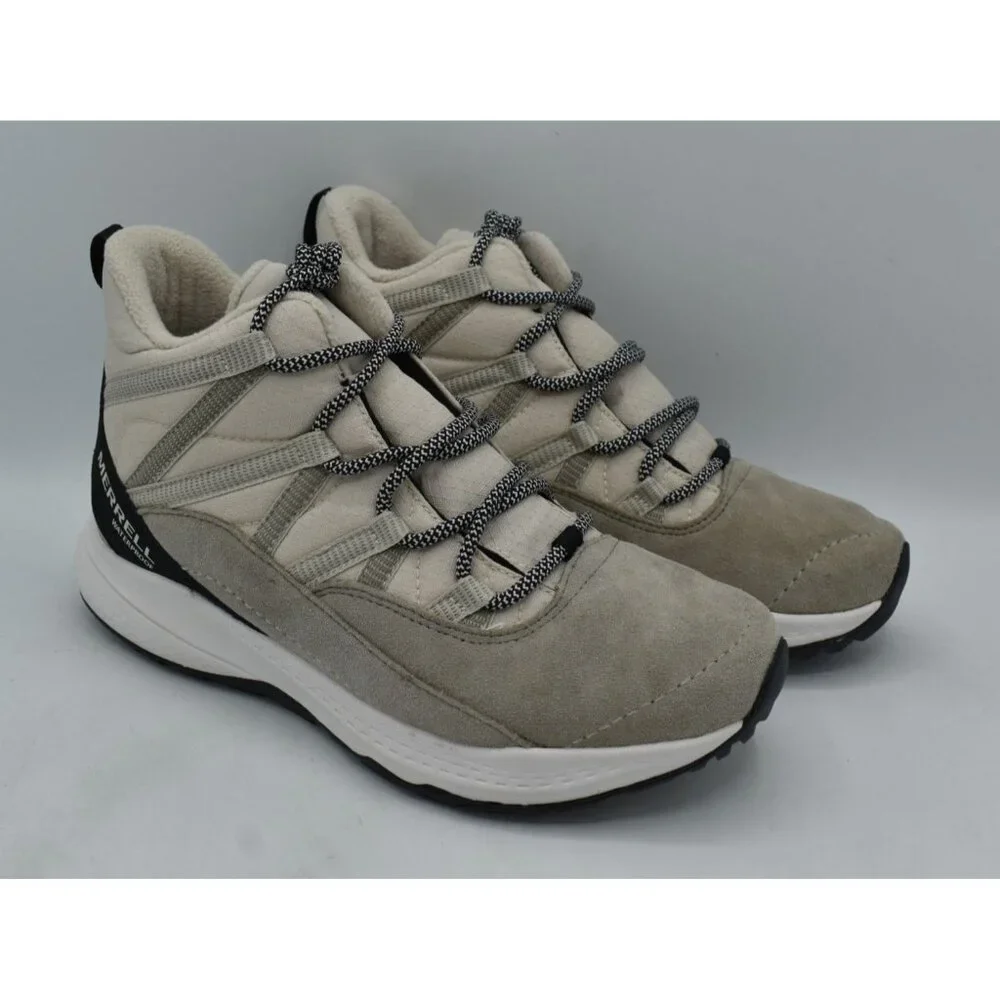 Merrell Womens 10 Bravada Edge 2 Thermo Demi Moonbeam Mid WP Winter Hiking Boots